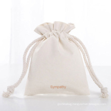 New arrival European market eco friendly cotton jewellery bag canvas jewelry gift storage bag
